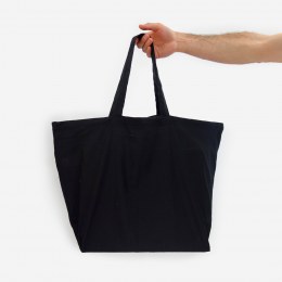 Bolsa de Algodón negra 40x58x20 (cm)