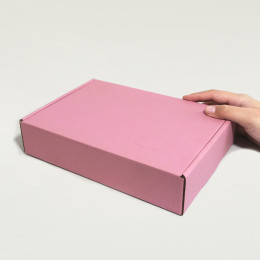 Caja autoarmable 23x16x5 rosa