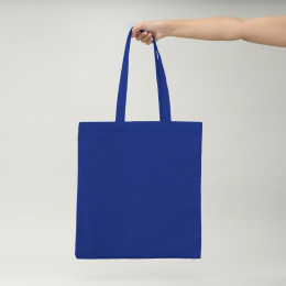 Bolsa de Algodón azul 6oz 42x38 (cm)