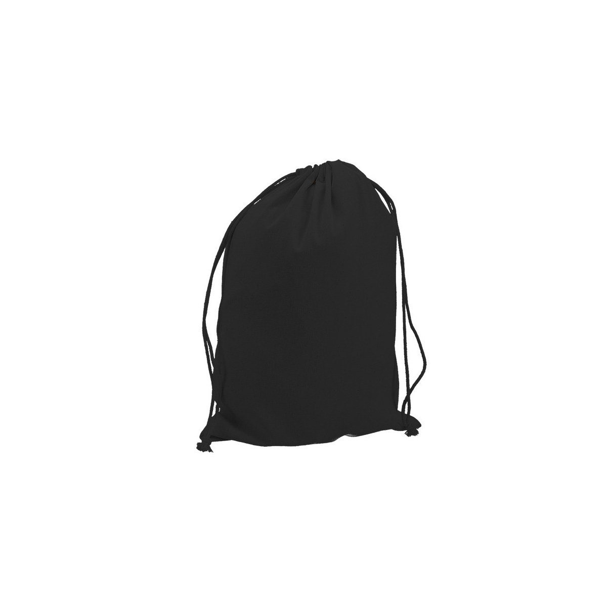 Saquito de Algodón negro 40x30 (cm)