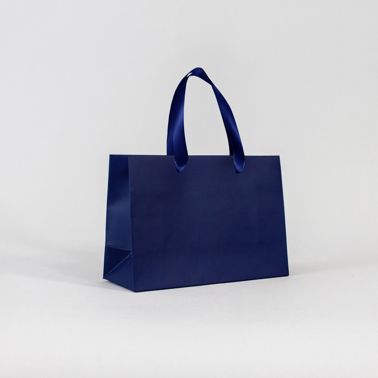 Bolsa de papel premium Azul Marino | 14x20x8 cm