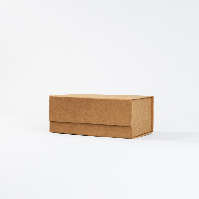 Caja con cierre magnético premium Kraft | 9x21.5x15.5 cm