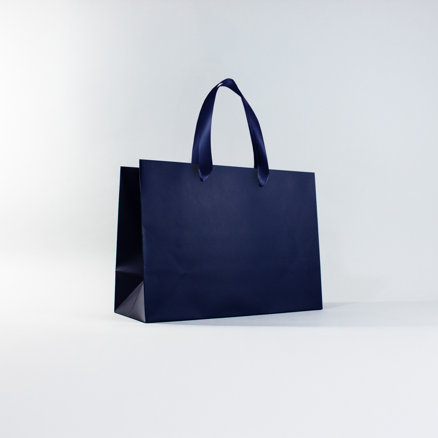 Bolsa de papel premium Azul Marino | 30x41x17 cm