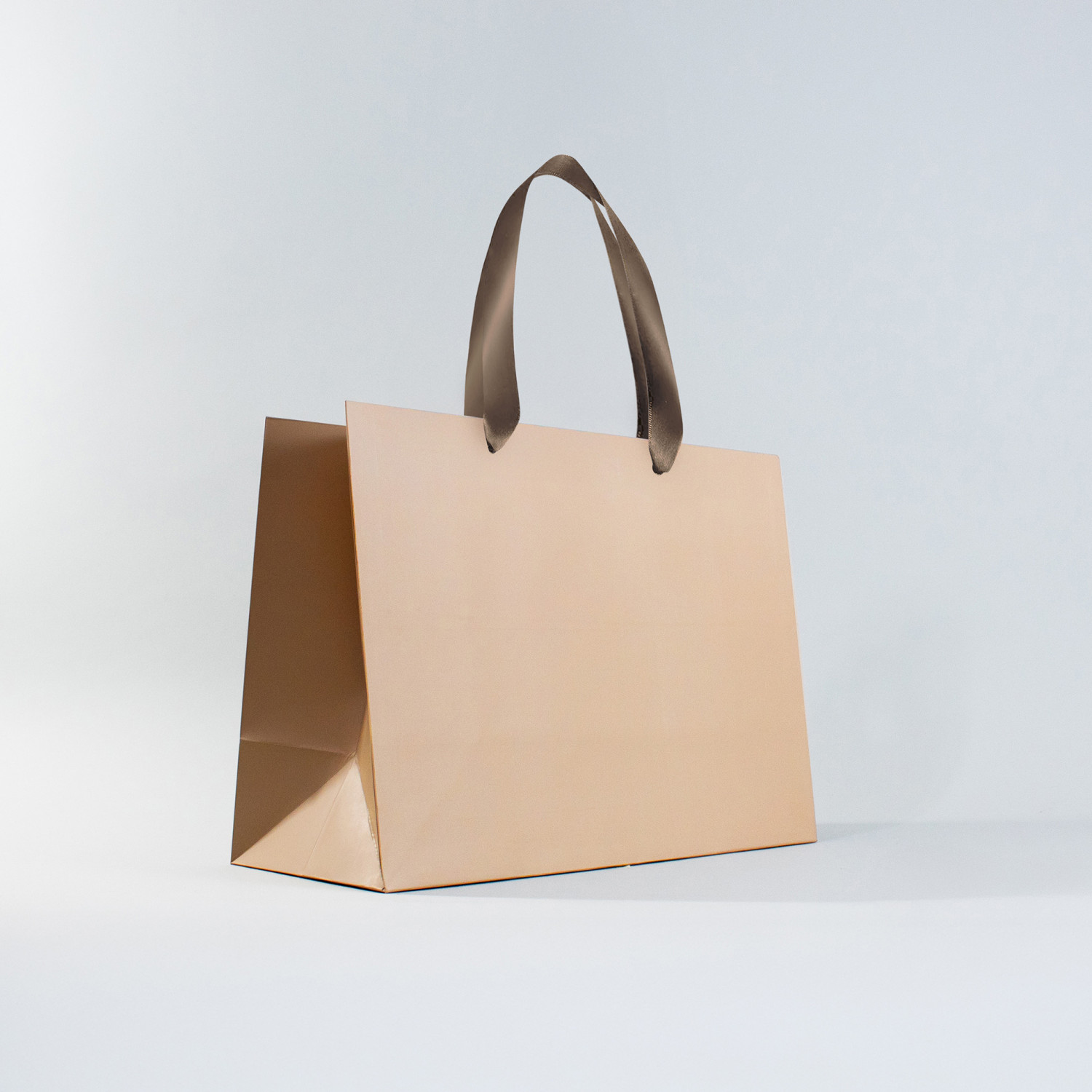 Bolsa de papel premium Beige | 30x41x17 cm