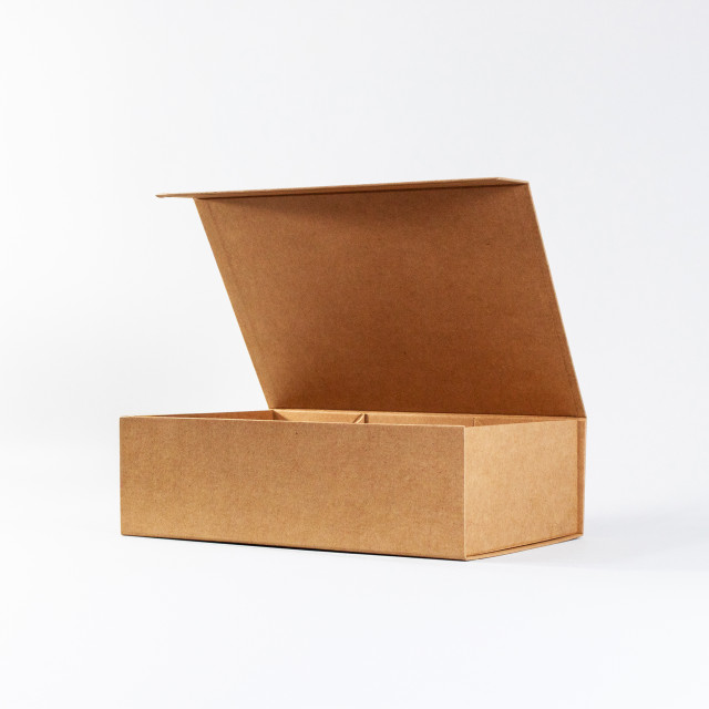 Caja con cierre magnético premium Kraft | 12x33x27 cm Alternativa