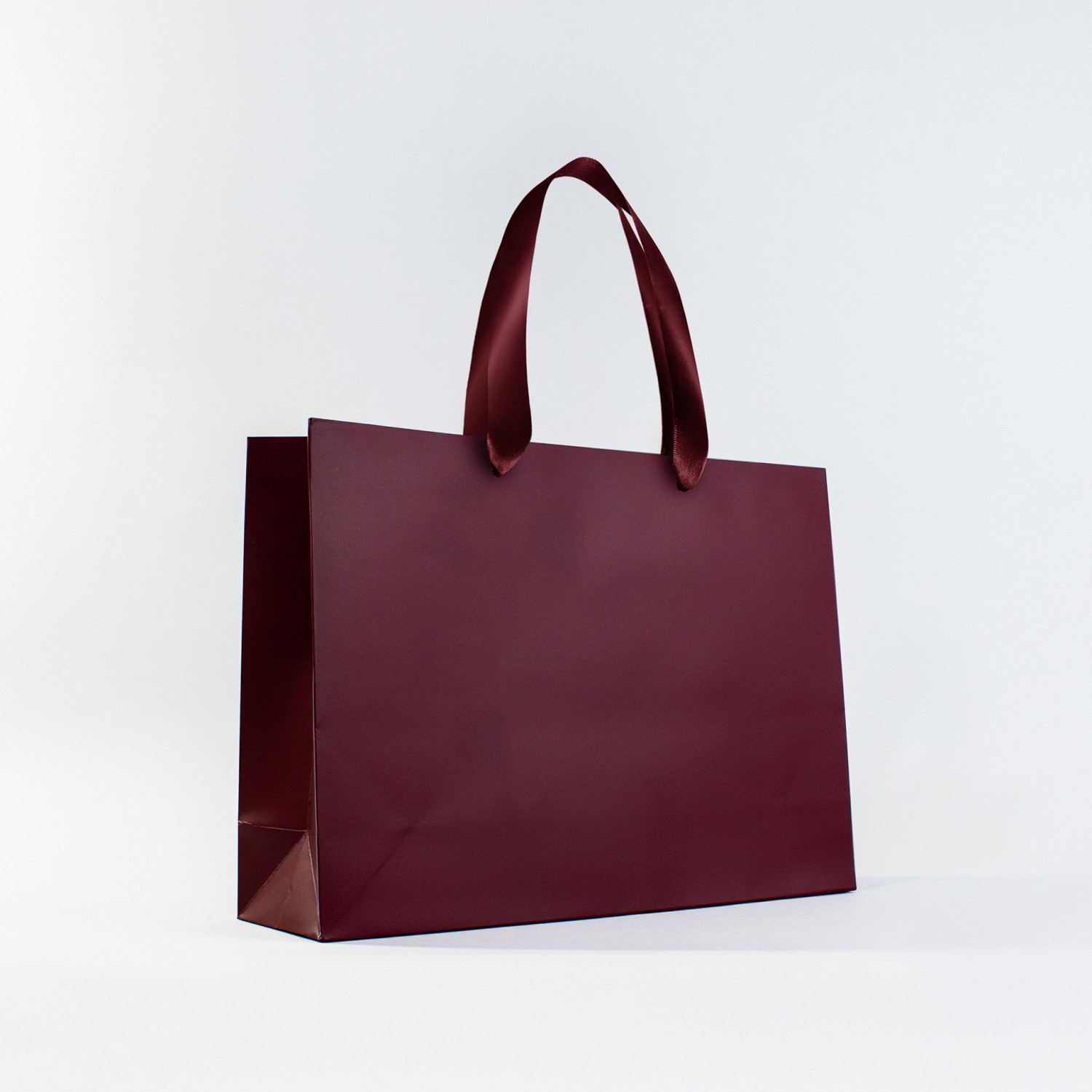 Bolsa de papel premium Burdeo | 14x20x8 cm