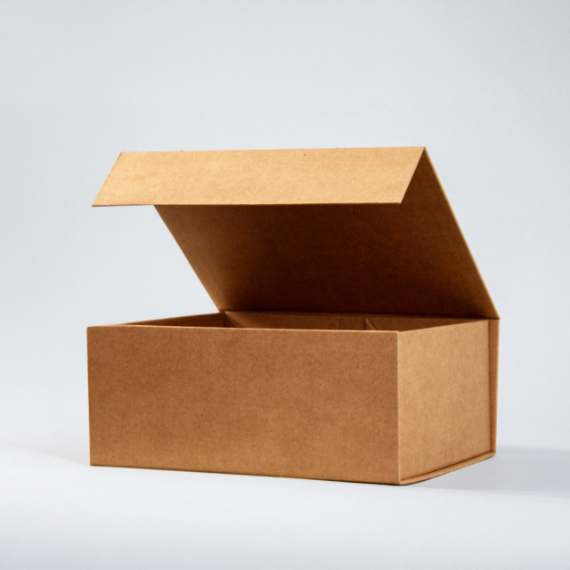 Caja con cierre magnético premium Kraft | 11x25.5x21.5 cm Alternativa