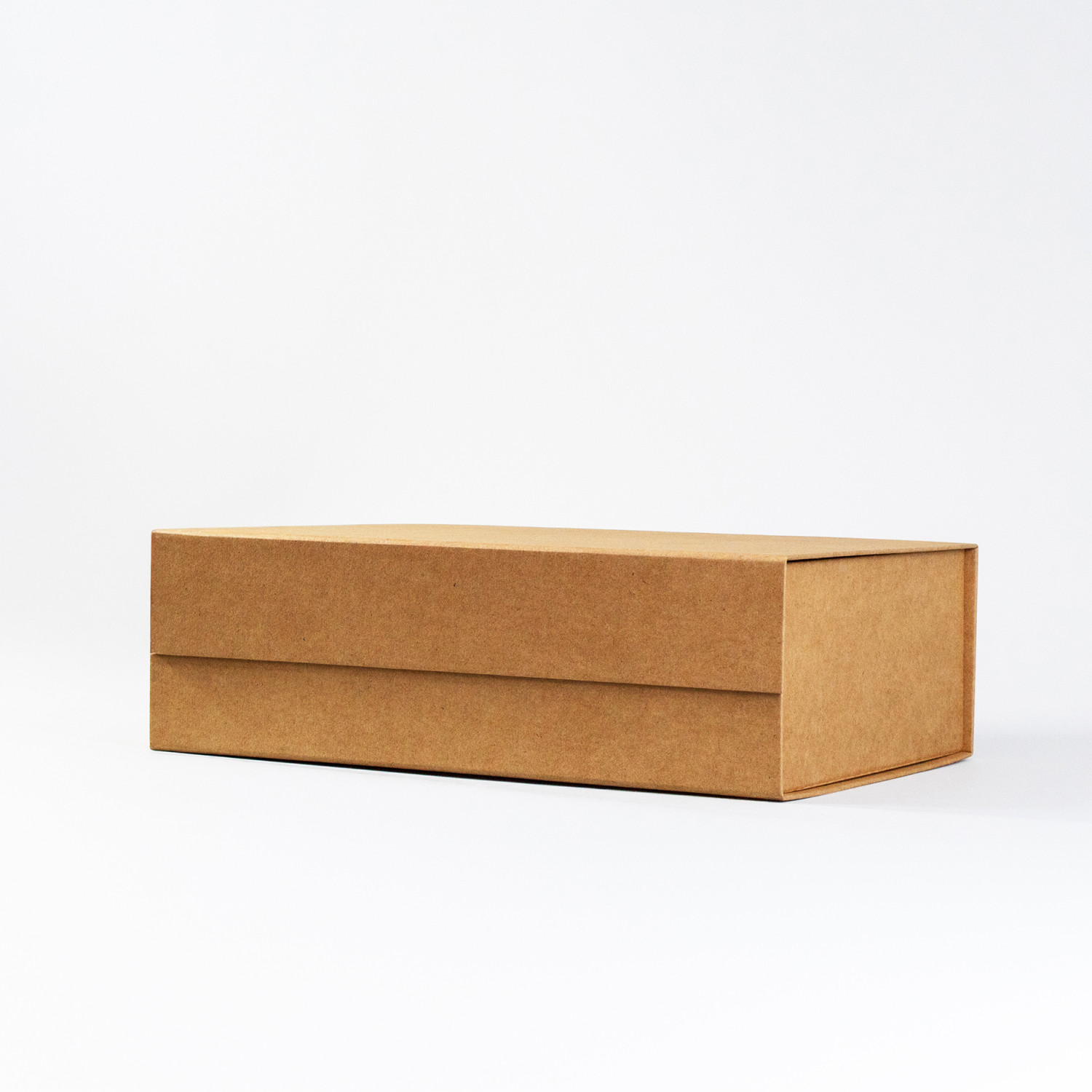 Caja con cierre magnético premium Kraft | 12x33x27 cm