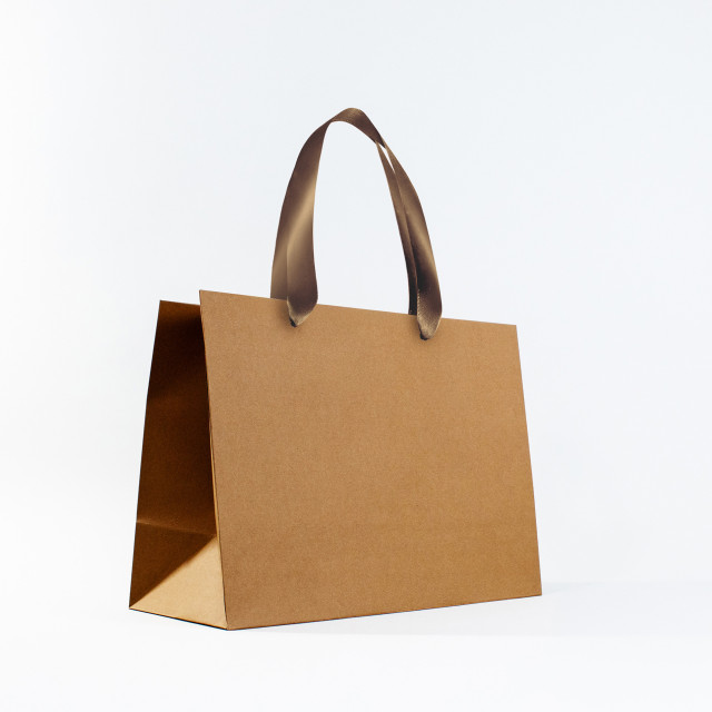 Bolsa de papel premium Kraft | 30x41x17 cm