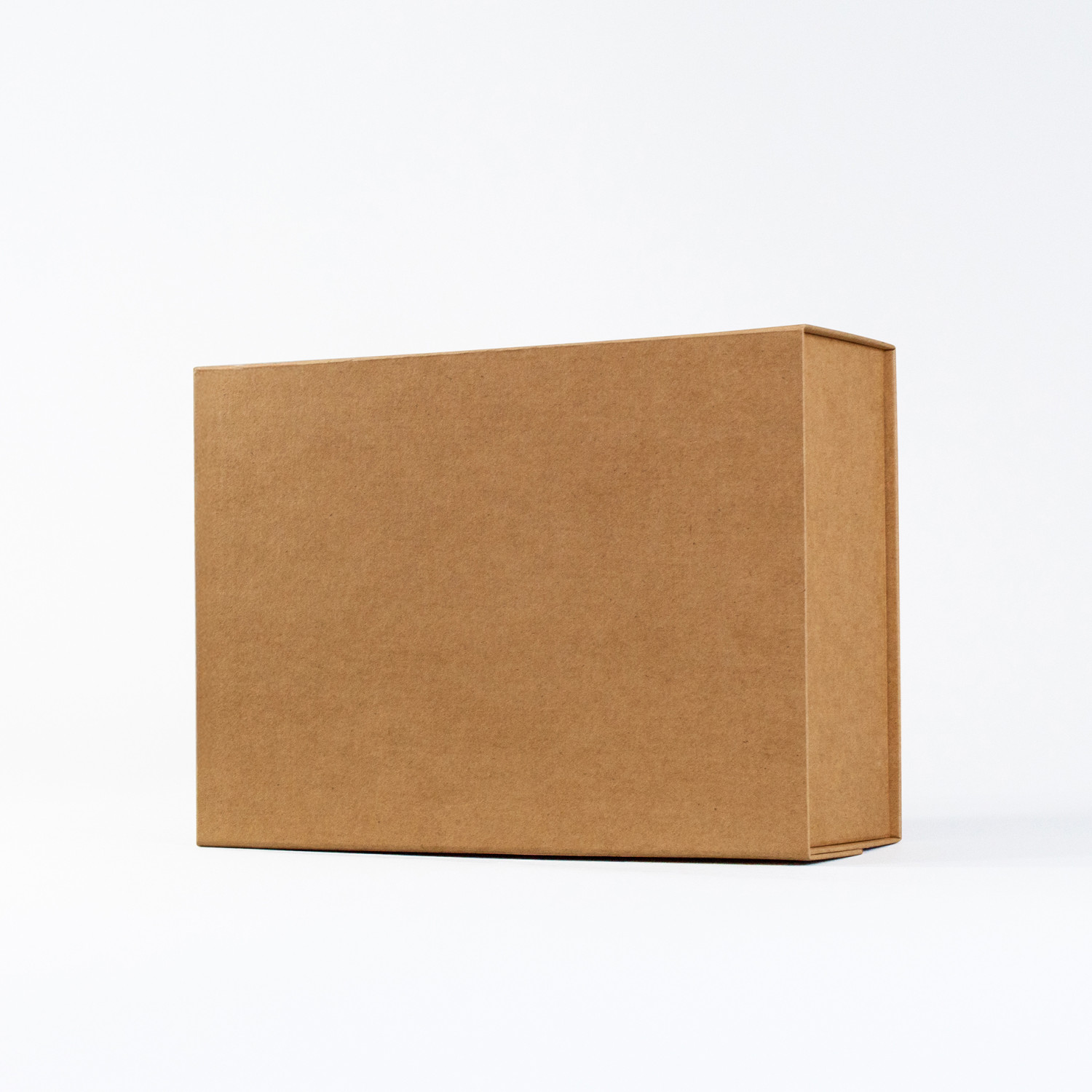Caja con cierre magnético premium Kraft | 12x33x27 cm