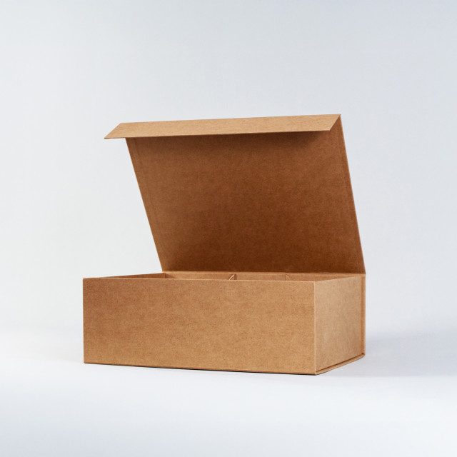 Caja con cierre magnético premium Kraft | 11x35x25 cm Alternativa