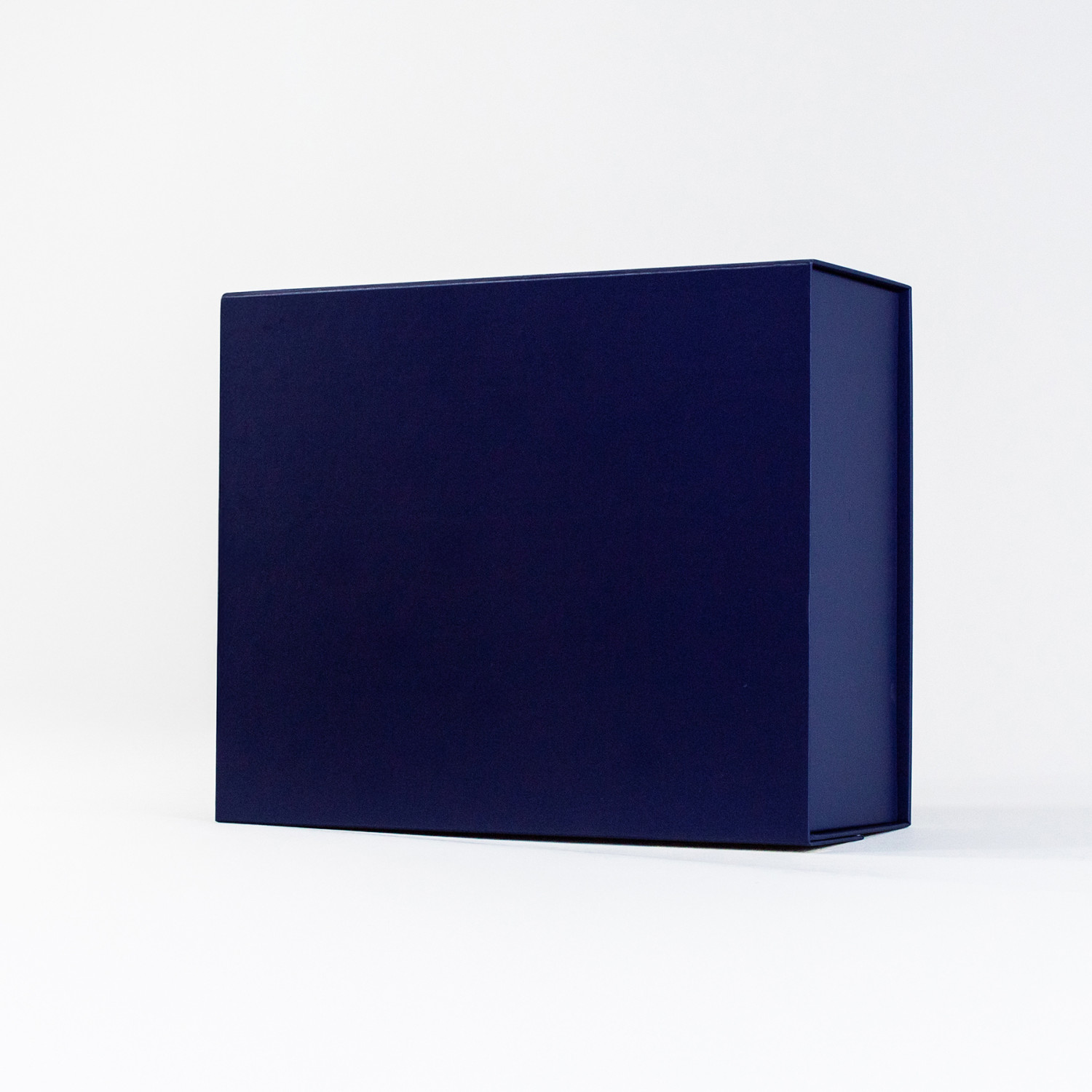 Caja con cierre magnético premium Azul Marino | 12x33x27 cm