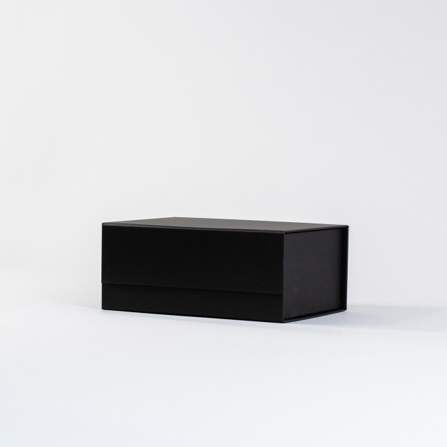 Caja con cierre magnético premium Negra | 9x21.5x15.5 cm