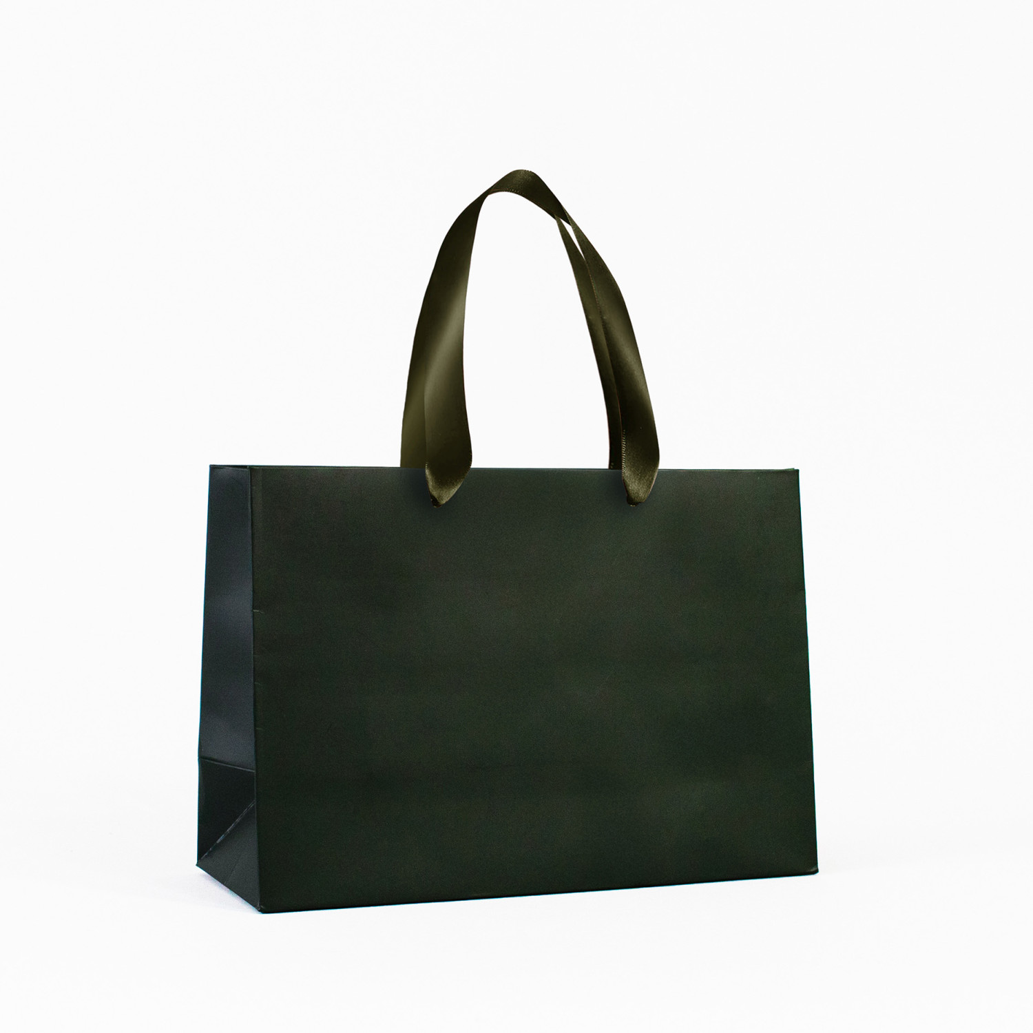 Bolsa de papel premium Verde | 14x20x8 cm