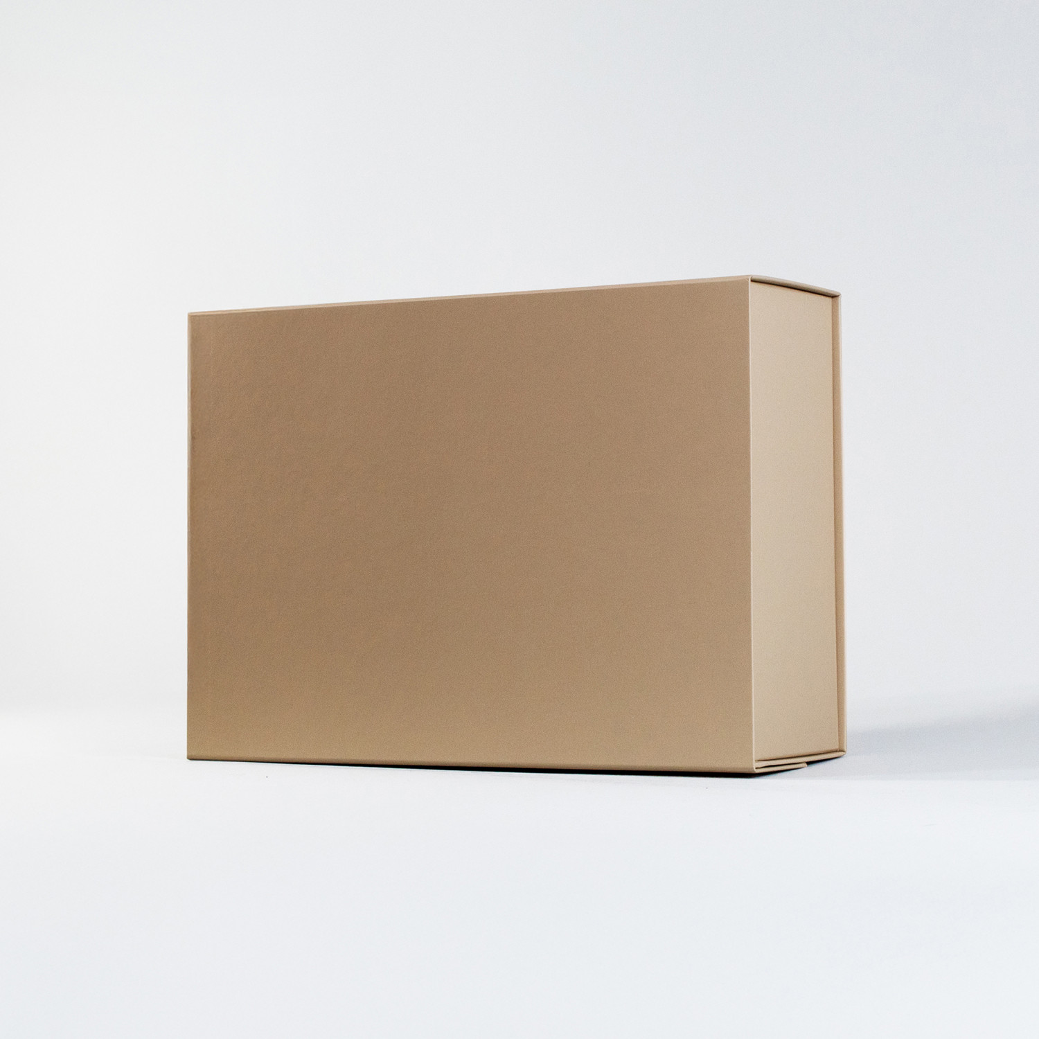 Caja con cierre magnético premium Beige | 10.5x34.5x20 cm