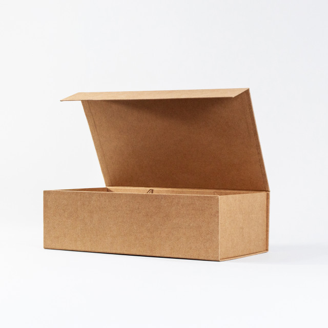 Caja con cierre magnético premium Kraft | 10.5x34.5x20 cm Alternativa