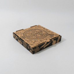 Caja para Pizza M 25x25x4.5 cm