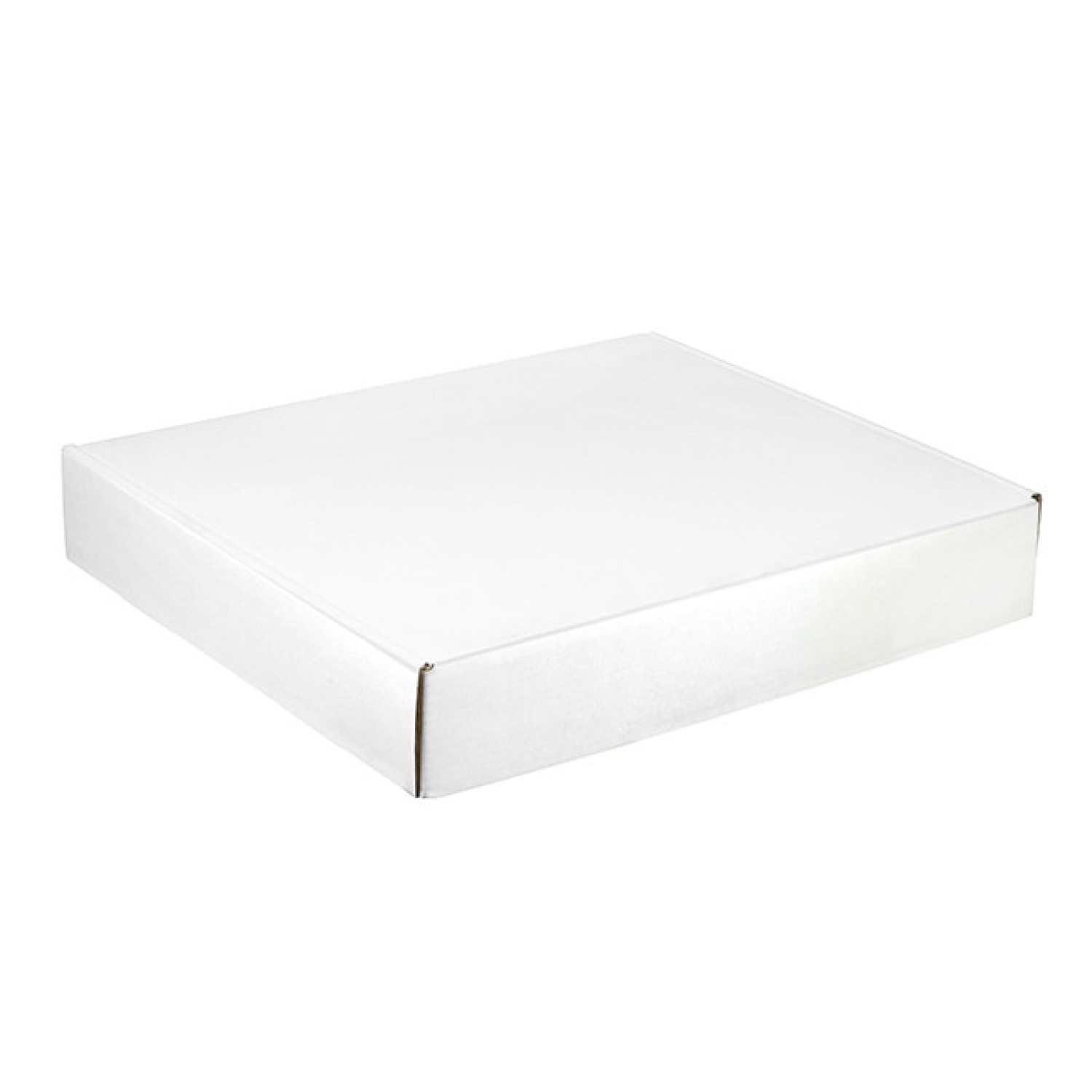 Caja autoarmable 37x30x6 blanca