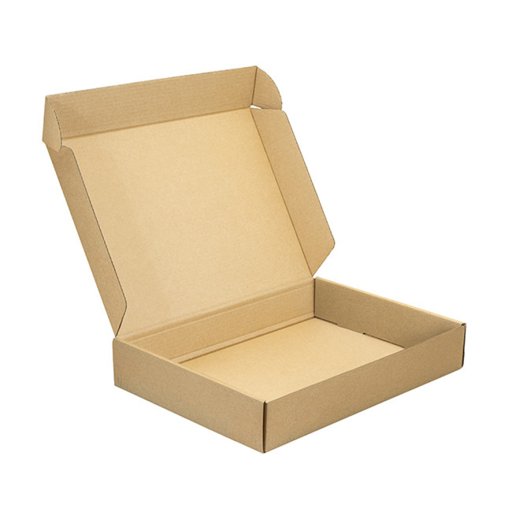 Caja autoarmable 30x21.5x5 kraft