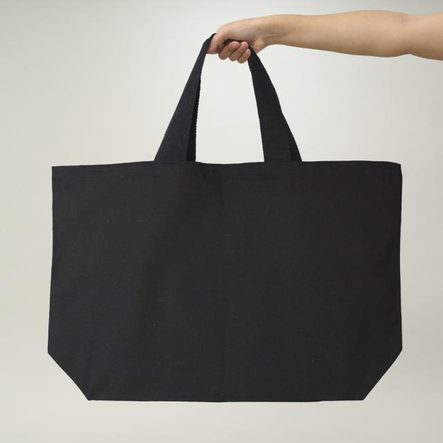 Bolsa de algodón negro 40x58x15 (cm)