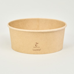 Bowl kraft 750 ml (PLA)