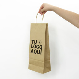 Bolsa de papel kraft 40x18x9 (cm)