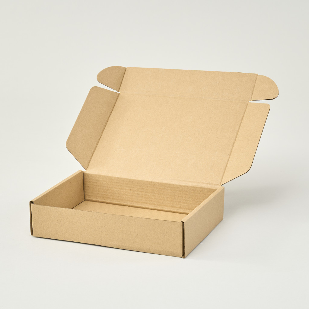 Caja autoarmable 23x16x5 kraft