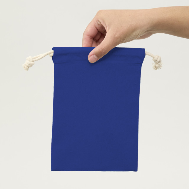 Saquito de Algodón azul | 19x14 (cm)