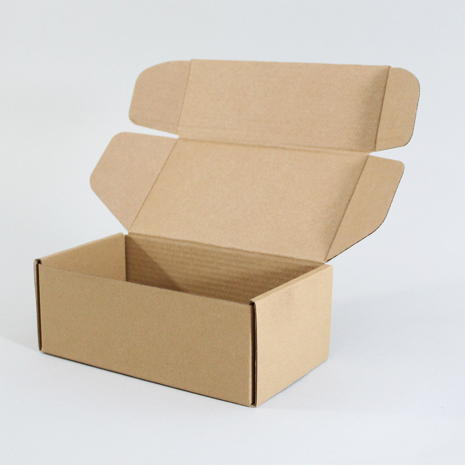 Caja autoarmable 19x10x7 kraft