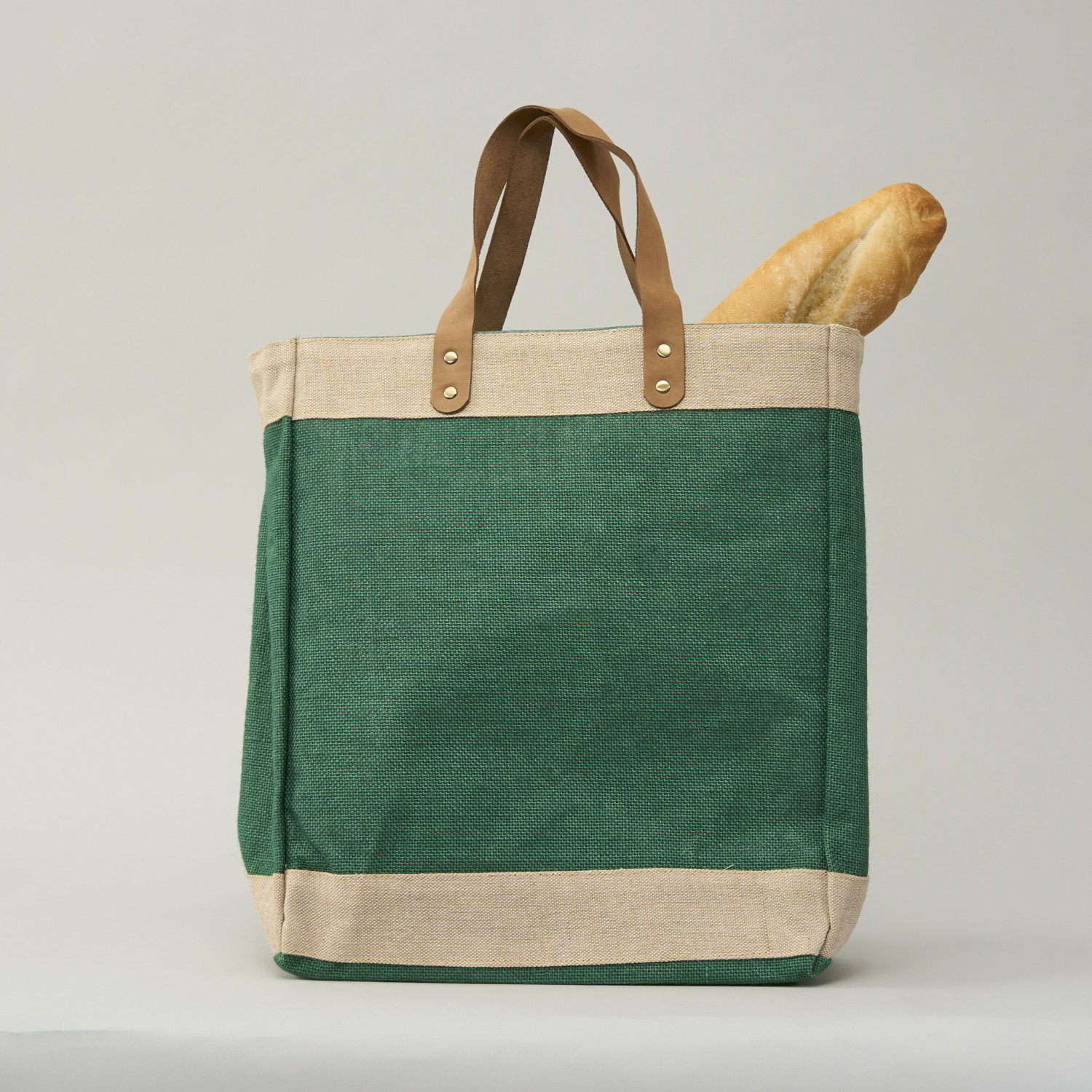 Bolsa de uso personal color verde 40x35x15 (cm)