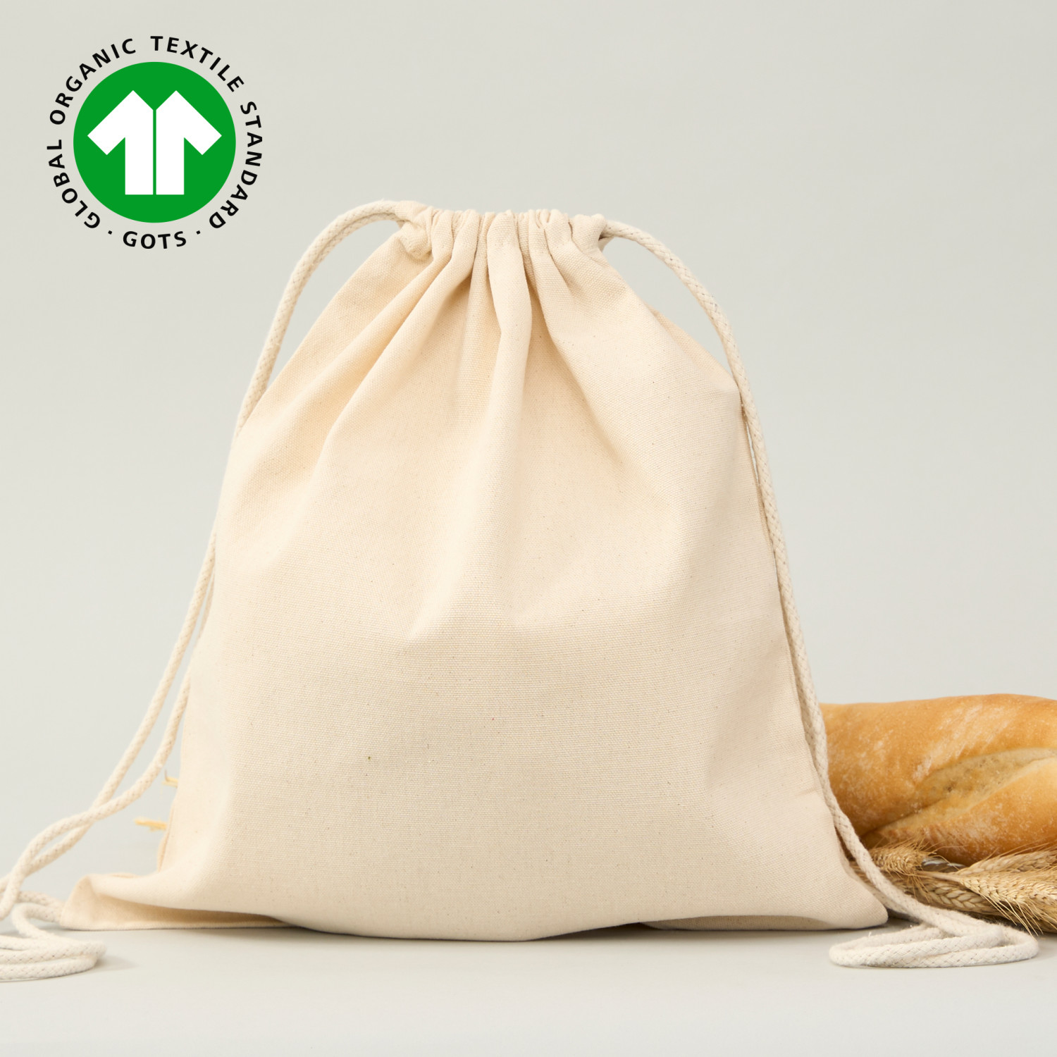 Mochila de Algodón Orgánico Certificado | 42x38 (cm)