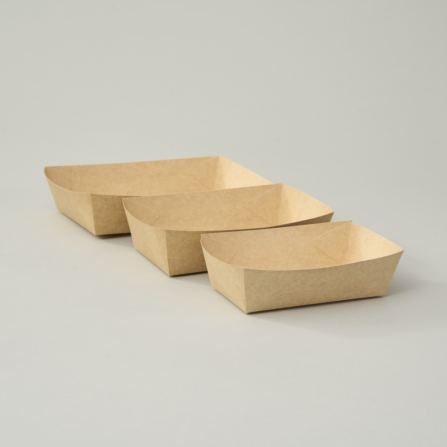 Bandeja kraft delivery M 21x14x5 cm (1200ml)