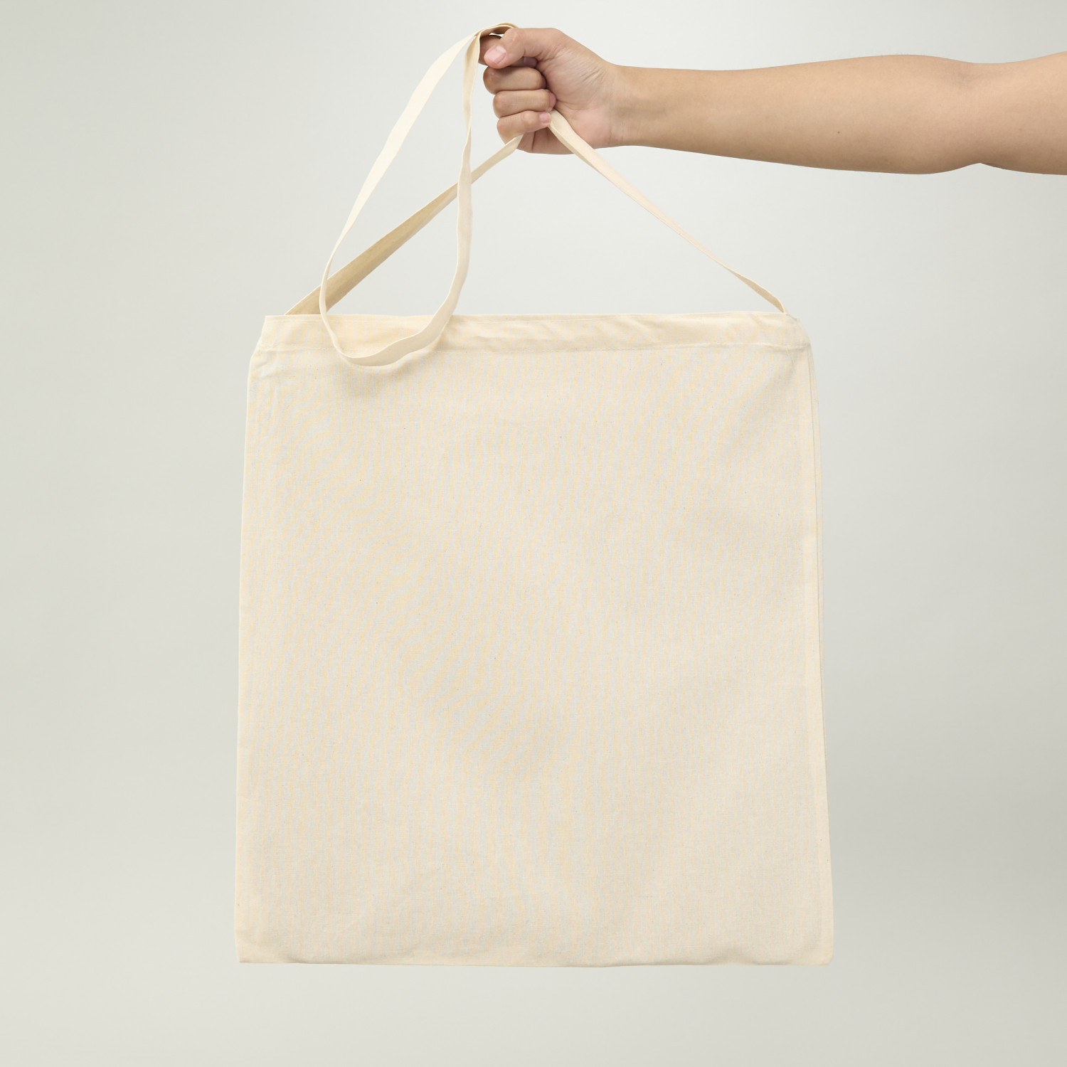 Bolsa de algodón tipo bandolera | 42x38 (cm)