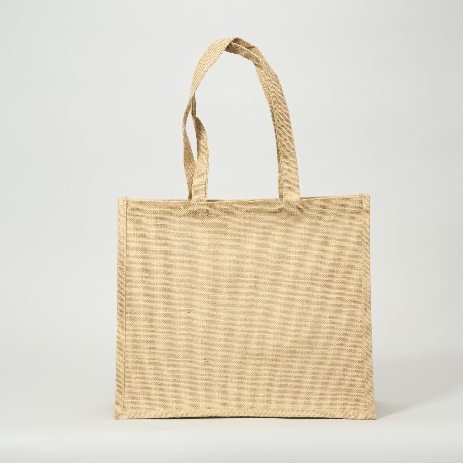 Bolsa de yute con asa plana | 35x40x17 (cm)