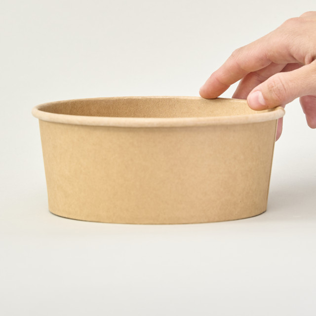 Bowl kraft 750 ml (PLA)