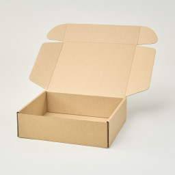 Caja autoarmable 25x20x7 kraft