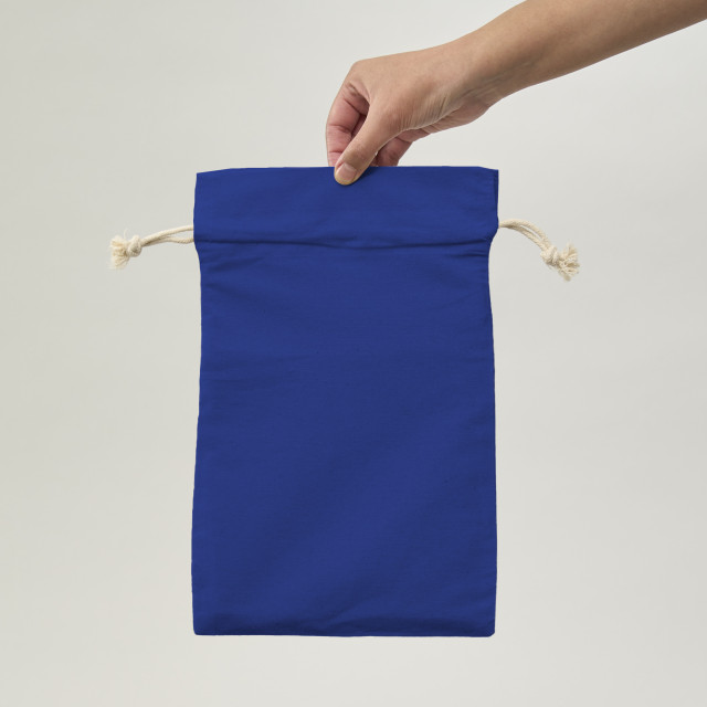 Saquito de Algodón azul | 30x20 (cm)