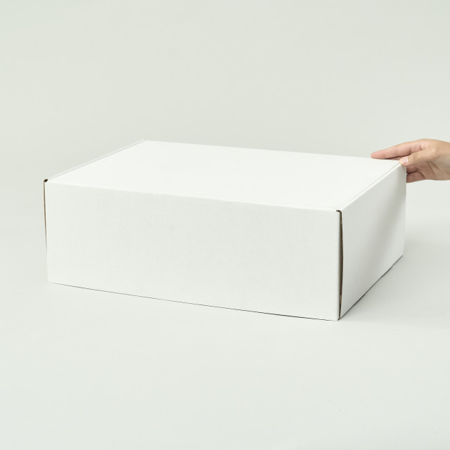 Caja autoarmable 45x30x15 blanca