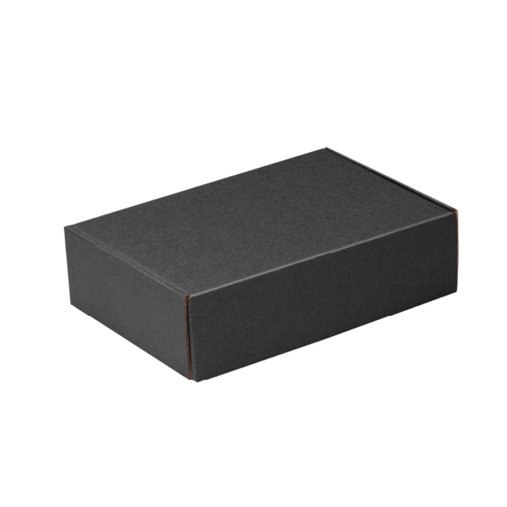 Caja autoarmable 30x20x8 negra