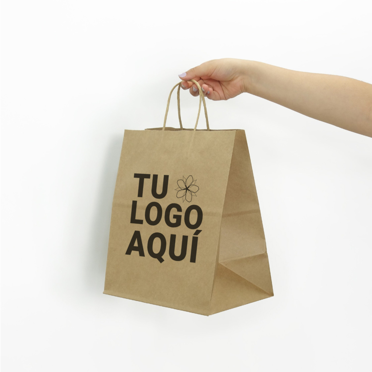 Bolsa de papel kraft | 30x26x17 (cm)