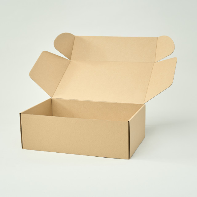 Caja autoarmable 45x30x15 kraft Alternativa