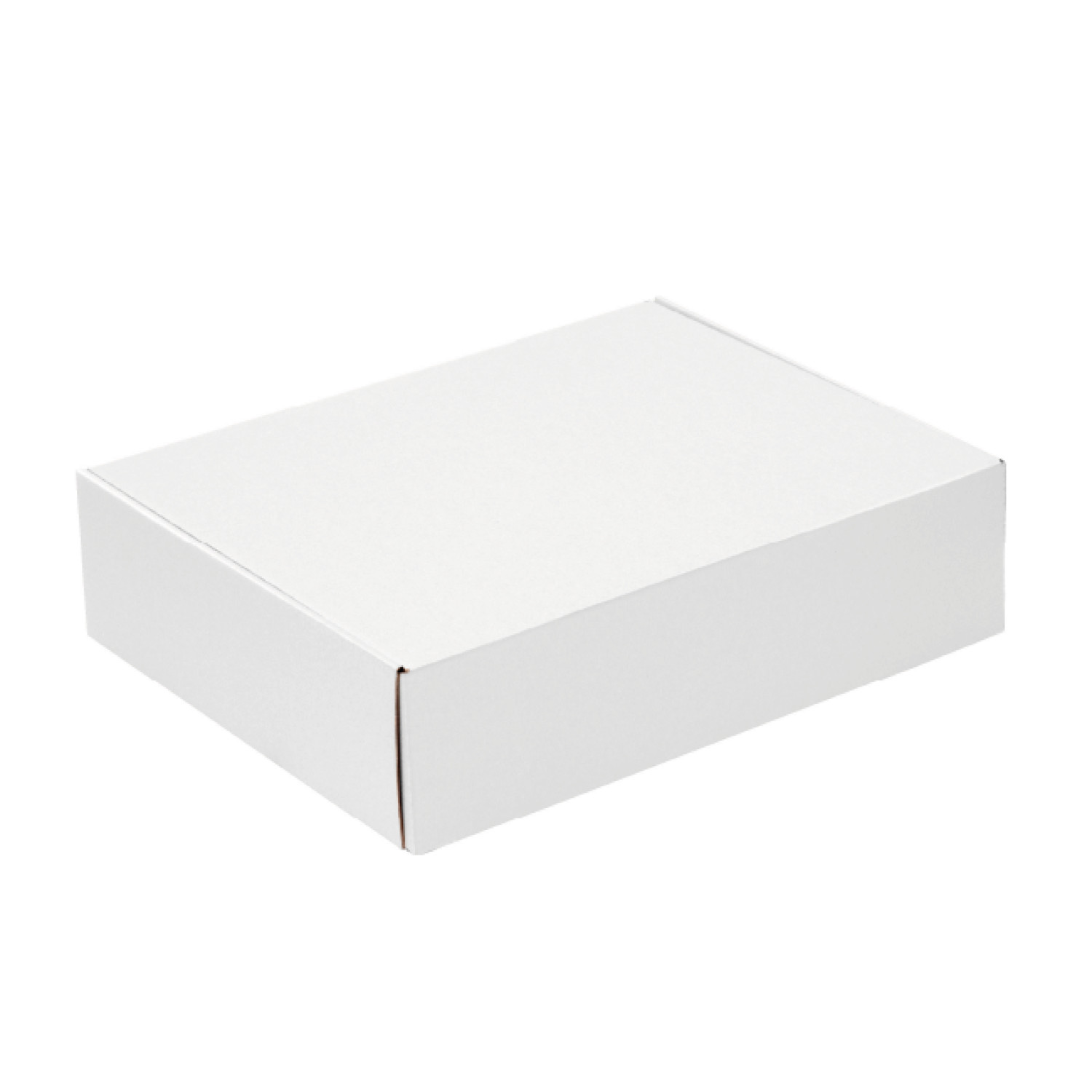 Caja autoarmable 40x30x10 blanca