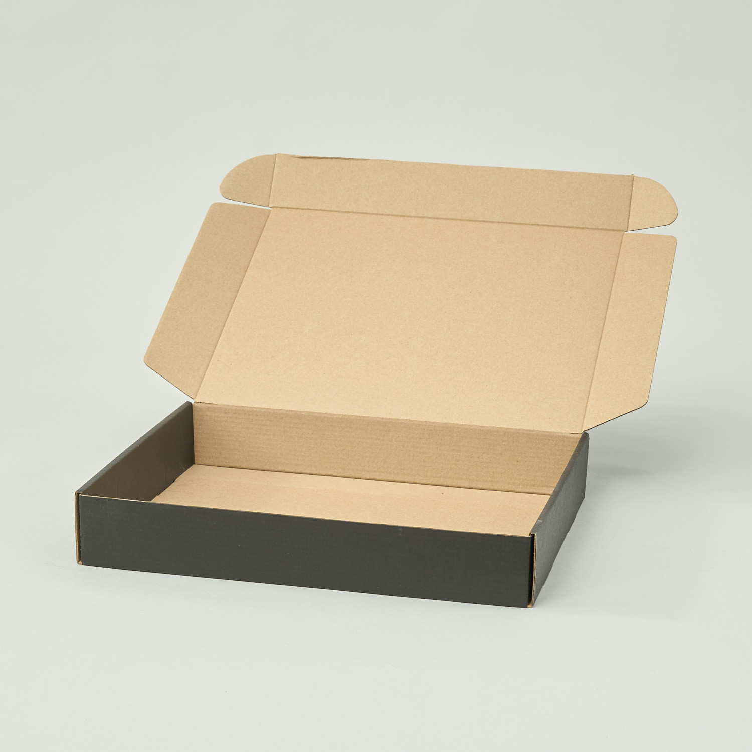 Caja autoarmable 37x30x6 negra