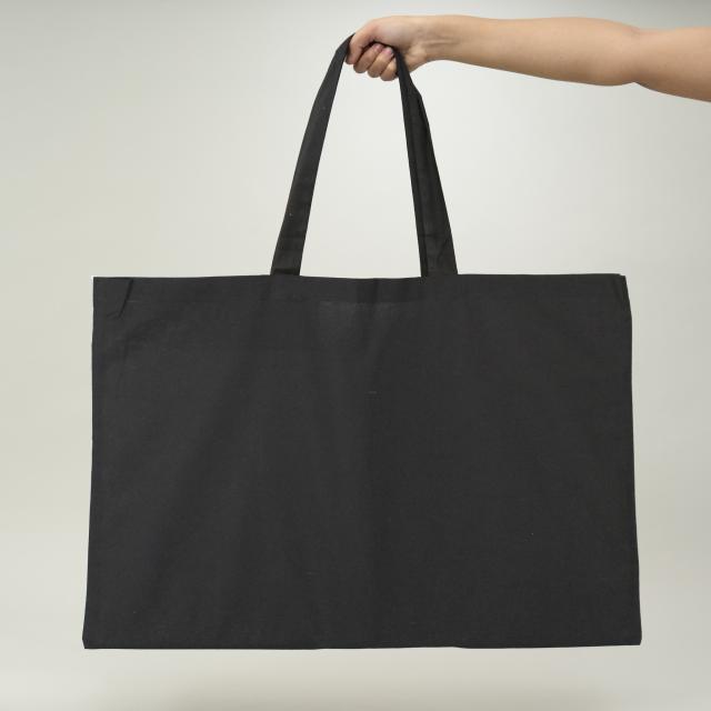 Bolsa de algodón negro 40x60 (cm)