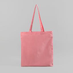 Bolsa de algodón rosado 42x38 (cm)