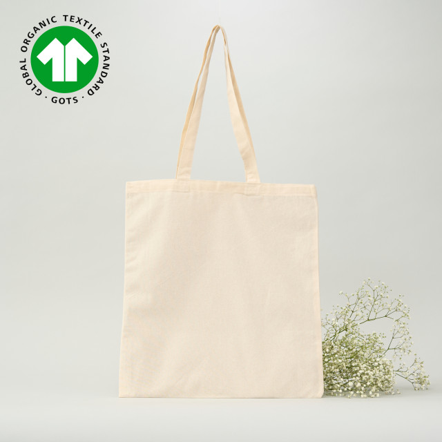 Bolsa de algodón Orgánico Certificado 42x38 (cm) Alternativa