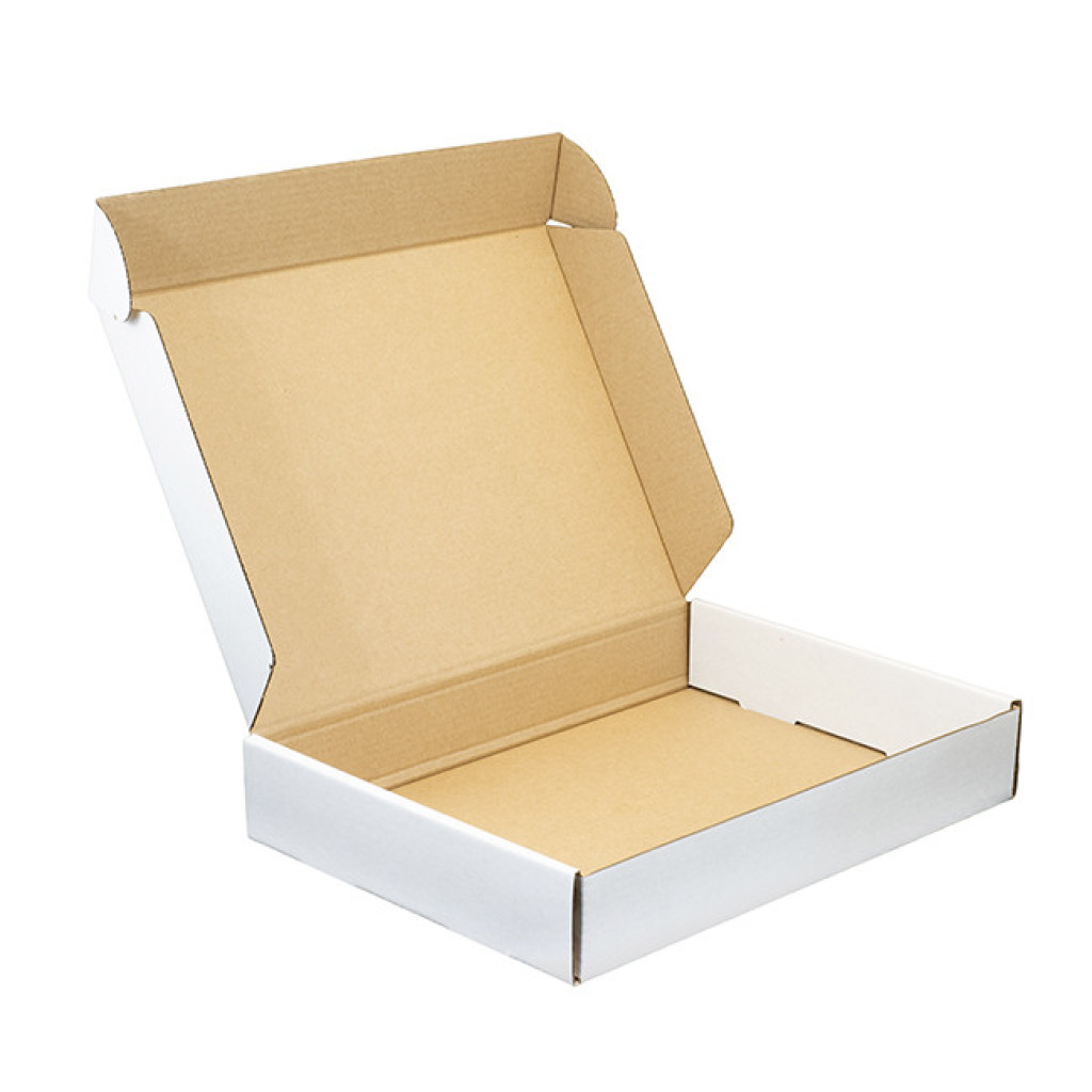 Caja autoarmable 30x21.5x5 blanca