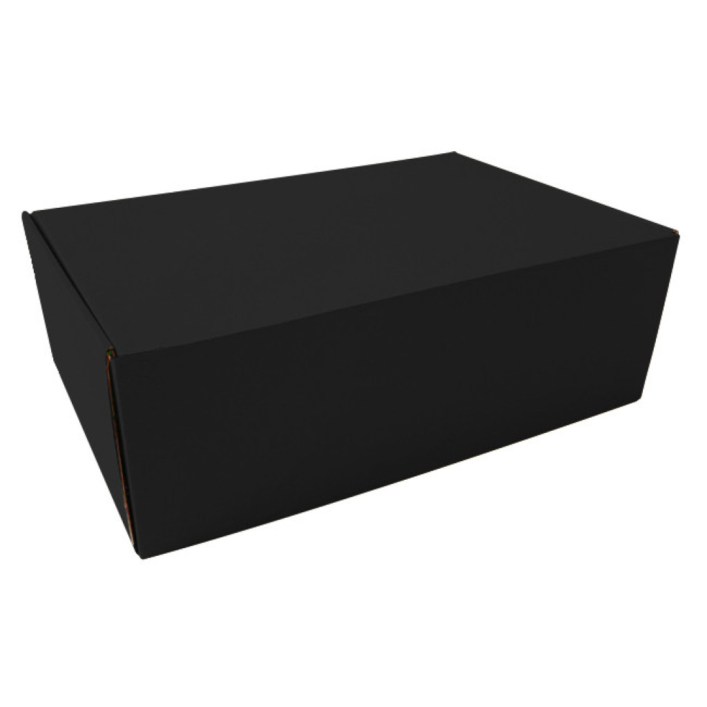 Caja autoarmable 45x30x15 negra