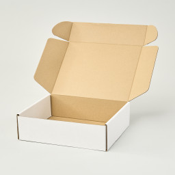 Caja autoarmable 25x20x7 blanca