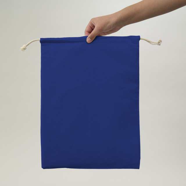 Saquito de Algodón azul | 40x30 (cm)